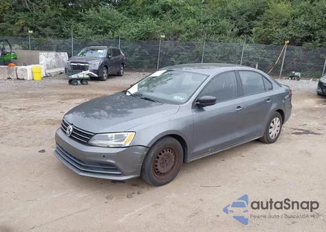 2015 Volkswagen Jetta 2.0L S из США, поврежденный, VIN 3VW2K7AJ2FM343009